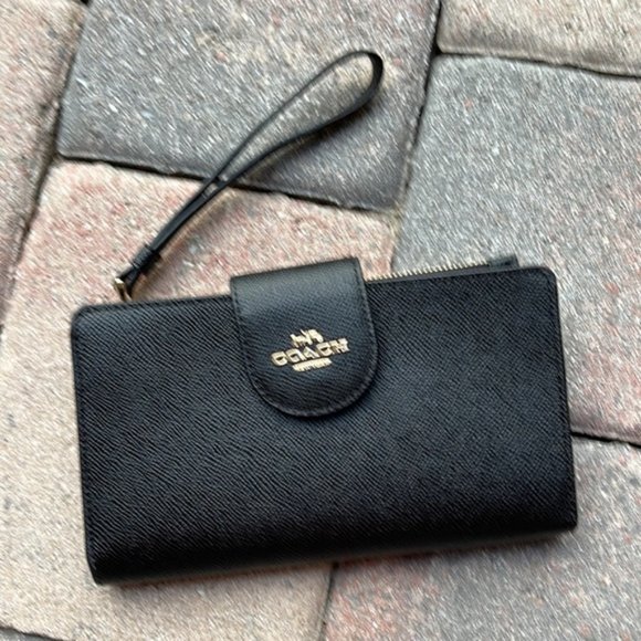 Coach Tech Wallet Black - Picture 2 of 16